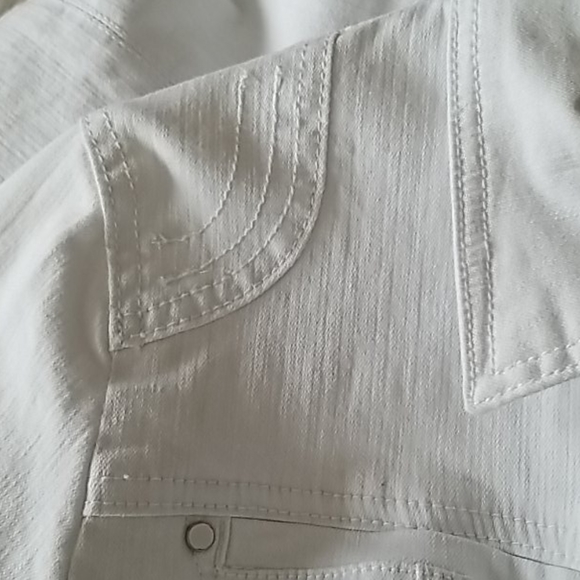 White Jean Jacket - Picture 8 of 9